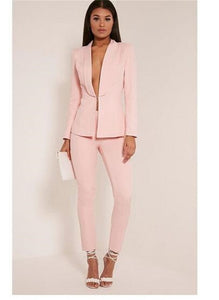 Red Women Pantsuits Tuxedo 2 Piece Set(Jacket+Pants) Women Business Suit Female Office Uniform Ladies Pantsuits Custom Made